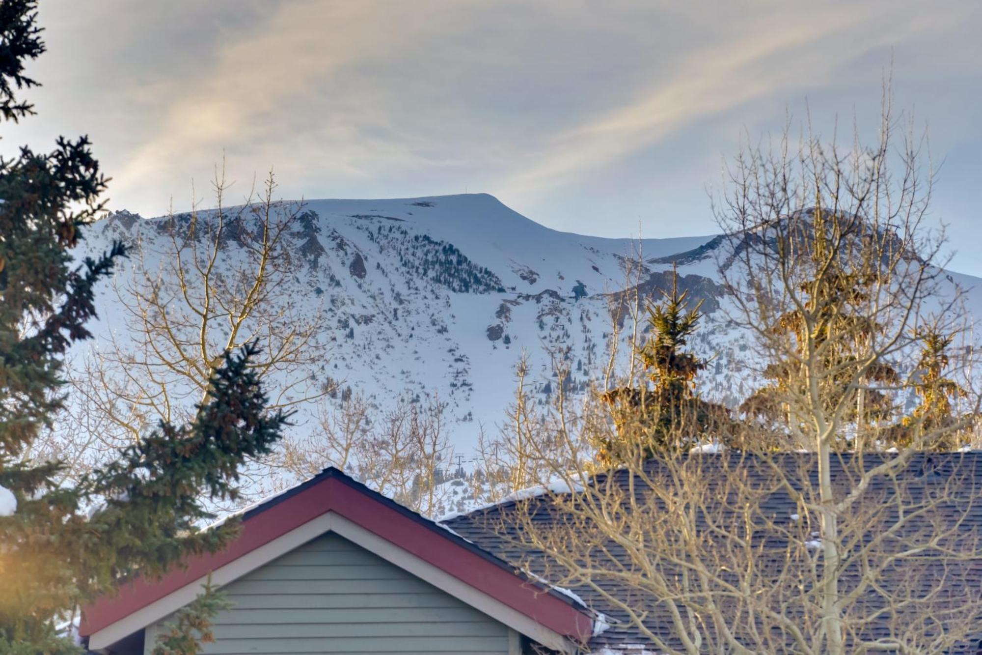 Snowcreek Resort Condo With Deck At Mammoth Mountain Маммот Лейкс Экстерьер фото
